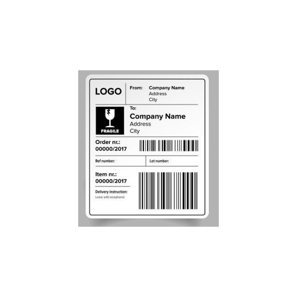 Shipping Address Label 